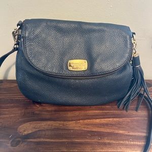 Navy Michael Kors Satchel